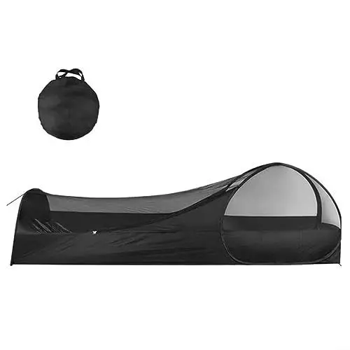 Produktbild: Stangenzelt Moskitonetz Zelt Breeze Mesh 1 Person Netz Zelt Mesh Camping Innen Instant Sommer Zelt für Outdoor Abenteuer