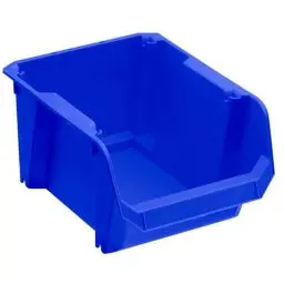 Produktbild: STANLEY Lagersichtkästen Organizer Sortimentskasten für Aufbewahrung Sortierboxt (24cm x 18cm x 13 cm)stapelbar, Wandmontage möglich, geeignet zur Aufbewahrung von Kleinteilen, Werkzeuge) STST82740-1