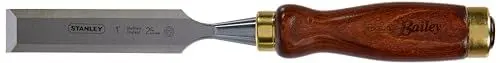 Produktbild: Stanley Bailey Stechbeitel, (25 mm Eisenbreite, 160 mm Eisenlänge, Kunststoff-Kappe, nachschärfbar) 2-16-392