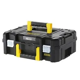 Produktbild: STANLEY FatMax Pro-Stack Werkzeugbox/Werkzeugkoffer leer Werkzeugkasten - Werkzeugkiste (13.5 Liter, für kleinerer Handwerkzeuge + Elektrowerkzeuge, mit Schaumstoff-Einlage, stapelbar) FMST1-71966