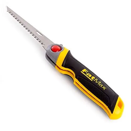 Produktbild: Stanley FatMax Klapp-Stichsäge (130 mm Klingenlänge, 8 Zähne/Inch, JetCut-Verzahnung, 3-Positonen Fixierung) FMHT0-20559