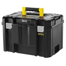 Produktbild: Stanley FatMax Pro-Stack Werkzeugkoffer / Werkzeugkasten VI FMST1-71971 (23L Fassungsvermögen, mit Metallschließen und herausnehmbarer Trage, zum Verstauen großer Maschinen, mit Etikettenhalter)