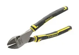 Produktbild: Stanley FatMax Seitenschneider 0-89-859 (190 mm Länge, Zwei-Komponenten-Griff, induktionsgehärtete Klingen, entspricht DIN / ASO /ANSI)