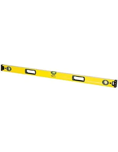 Produktbild: Stanley FatMax Wasserwaage II, Hohlprofil, 90cm Länge, horizontale Libelle, vertikale Libellen, Aluminiumkorpus 1-43-536