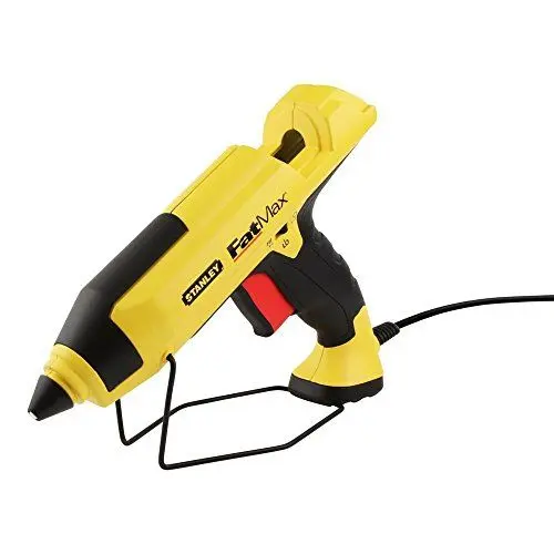 Produktbild: Stanley Heissklebepistole FMHT6-70418 (GR100R, mit keramischen Schnell-Heizsystem, hohe Förderleistung, mit LED-Anzeige, inkl. Klebesticks & Düse)