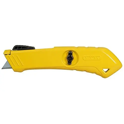 Produktbild: Stanley Sicherheitsmesser STHT0-10193 (robustes Universalmesser, automatischer Rückzug der Klinge, hoher Schutz vor Verletztungen, für Rechts- und Linkshänder)