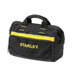 Produktbild: Stanley Werkzeugtasche (12 Zoll, 30 x 25 x 13 cm, robuste, kompakte Tasche für Werkzeuge, Trage aus 600 x 600 Denier Nylon, strapazierfähige Konstruktion) 1-93-330, Sortiert