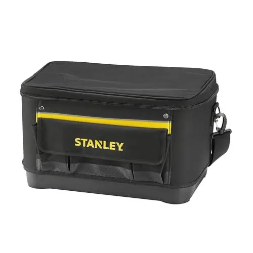 Produktbild: Stanley Werkzeugtasche (mit Dokumentenfach, 600 Denier Nylon, Kunststoffboden, verstellbarer Schultergurt) 1-96-193