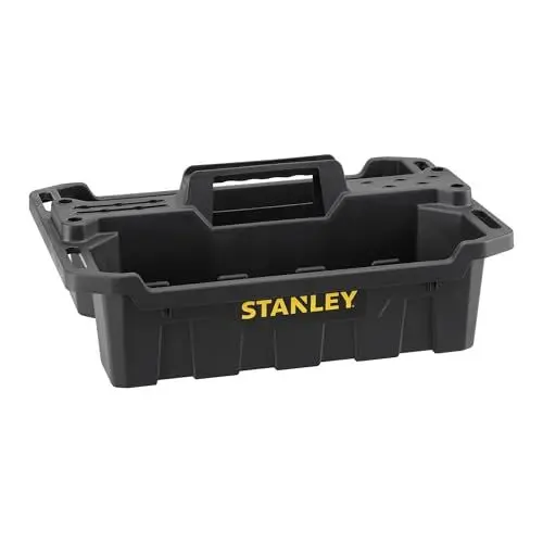 Produktbild: Stanley Werkzeugtrage (extra tief, Lochung zum Einstecken von Werkzeugen, ergonomischer Handgriff) STST1-72359