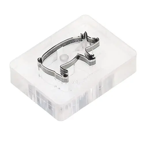 Produktbild: Stanz-Stanzmesser-Form, Stahl-Stanzformen, Acryl-Legierung, Runde Einfädel-Stanzformen