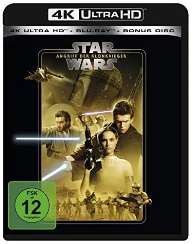Produktbild: STAR WARS Ep. II: Angriff der Klonkrieger (Blu-ray)