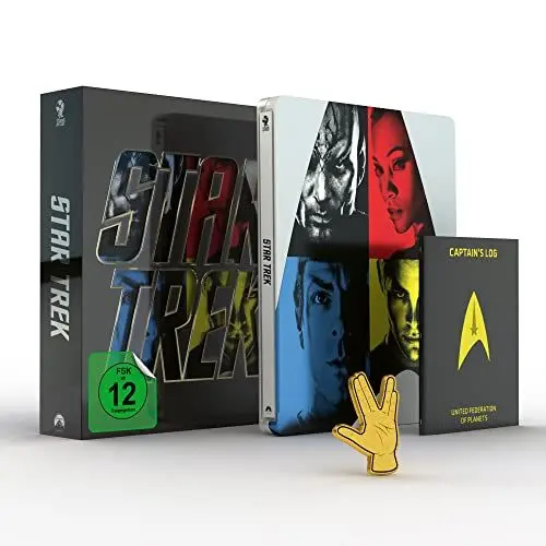Produktbild: Star Trek (2009) - Limited Titans of Cult Steelbook (4K Ultra HD) + (Blu-ray) (Blu-ray)
