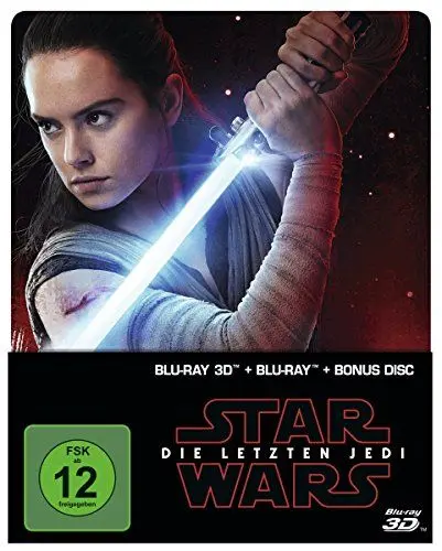 Produktbild: Star Wars: Die letzten Jedi (2D & 3D Steelbook Edition) (3D Blu-ray) (Limited Edition)