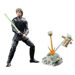 Produktbild: Star Wars The Black Series Luke Skywalker & Grogu, 15 cm große Action-Figur zu Star Wars: Das Buch von Boba Fett
