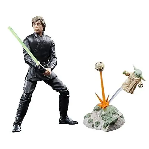 Produktbild: Star Wars The Black Series Luke Skywalker & Grogu, 15 cm große Action-Figur zu Star Wars: Das Buch von Boba Fett