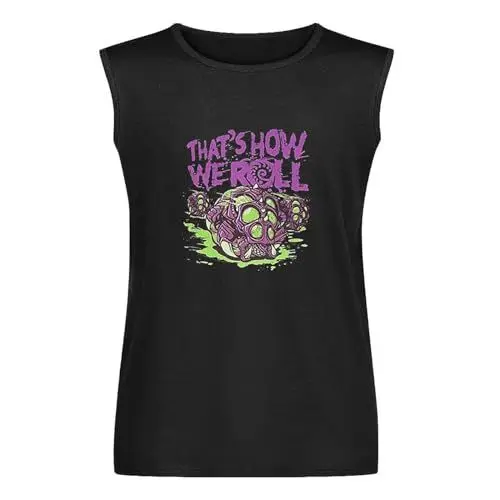 Produktbild: Starcraft II Mens - Starcraft II That's How We Roll Zerg Attack Image Men's Vests Tank Tops O-Neck 100% Cotton Undershirts Unisex Sleeveless T-Shirt S