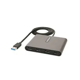 Produktbild: StarTech.com USB 3.0 auf Quad HDMI Adapter, USB 4x HDMI Monitor Konverter für Windows(macOS/ChromeOS/Linux nicht unterstützt)