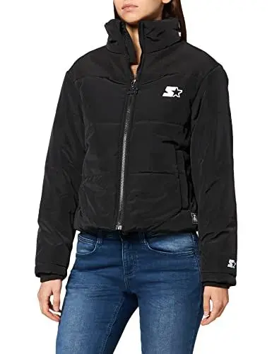 Produktbild: STARTER BLACK LABEL Damen Ladies Starter Logo Puffer Jacket Black, M