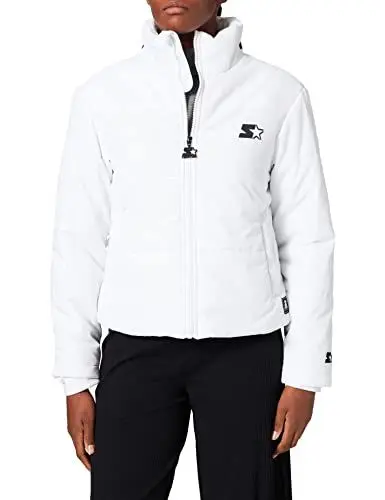 Produktbild: STARTER BLACK LABEL Damen Jacke Ladies Starter Logo Puffer Jacket white L