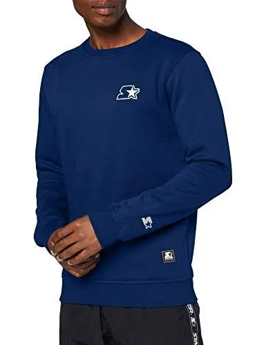Produktbild: STARTER BLACK LABEL Herren Starter Small Logo Crew M Blue Night