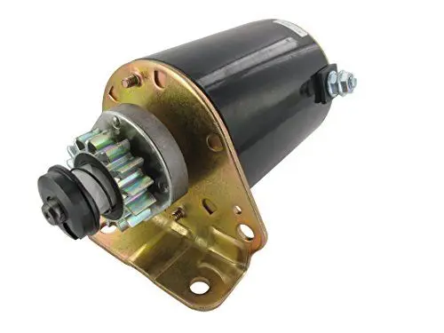 Produktbild: GREENSTAR – 14-Zahn-Elektrostarter für leistungsstarke BRIGGS & STRATTON-Motoren – ersetzt 593934, 693551 – Metallritzel mit Startermutter – Abmessungen 0,245 m x 0,180 m x 0,185 m