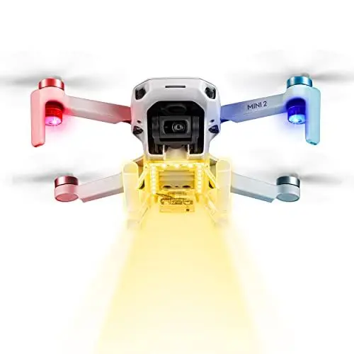 Produktbild: STARTRC Mini 2 SE/Mini 2 LED Licht Fahrwerk Fahrwerk und Drohne Stroboskoplicht Combo für DJI Mini 2 SE/Mini SE/Mavic Mini/DJI Mini 2 Zubehör