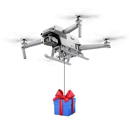 Produktbild: STARTRC Nutzlast Airdrop Release Drop Gerät System Fahrwerk Bein (2 in 1) für DJI Air 2S/Mavic Air 2 Zubehör für Hochzeit, Angeln, Köder, Suche, Rettung