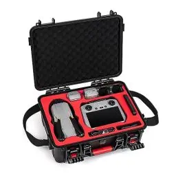 Produktbild: STARTRC Tasche für DJI Air 3 /Air 3S Zubehör,wasserdichte Hardshell Aufbewahrungs Koffer für DJI Air 3 Fly More Combo mit DJI RC 2/RC-N2 Fernbedienung,Drohne Tragetasche mit Schultergurt