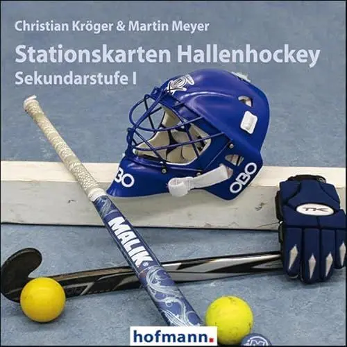 Produktbild: Stationskarten Hallenhockey: Sekundarstufe I (Arbeits- und Stationskarten)
