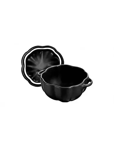 Produktbild: STAUB 40508-549-0 Kürbis Cocotte Schwarz matt 14,8 cm (W)