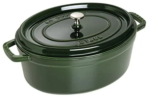 Produktbild: STAUB Cocotte, Cast Iron, Basilikum/Grün, 33 cm
