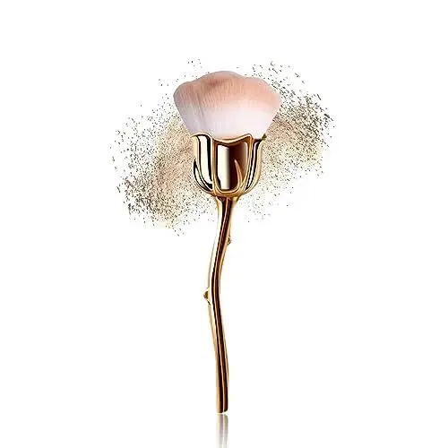 Produktbild: Staubpinsel für Nägel, Nagel Pinsel zur Reinigung, Rosen Nail Brush für Nailart, Multifunktional Make Up Pinsel, Puderpinsel Nägel für Nagelstudio oder Ausgangsgebrauch