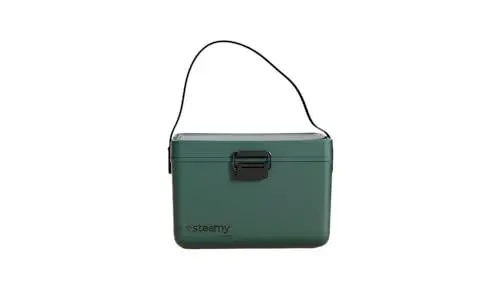 Produktbild: Steamy Classy 12, Kühlbox mit Schultergurt, 12 Liter, Pine Green