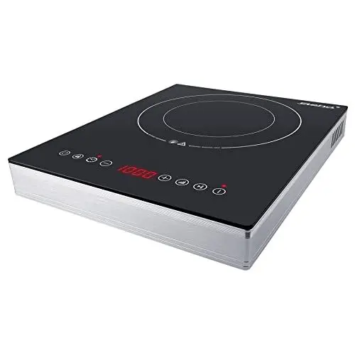 Produktbild: Steba Glaskeramik-Kochfeld HK 30 | Robuste Durchgängige Glaskeramik-Oberfläche | 2 Heizkreise mit 15 cm und 22 cm | Mobil einsetzbar | Touch Control | Timerfunktion bis 180 min. | für alle Kochtöpfe