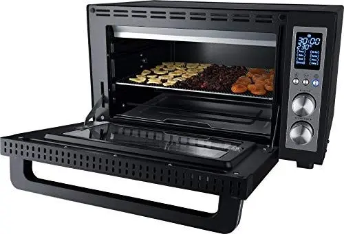 Produktbild: Steba Grillbackofen, Ca. 30 l Innenraum, 8 Automatikprogramme z.B. Air Fry, 3 Einschubebenen, Ober- und Unterhitze, KB E300, Schwarz