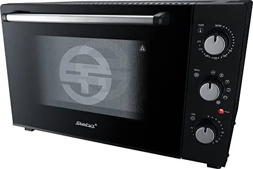 Produktbild: Steba Grillbackofen, XXL-Garraum mit ca. 60 l Innenraum, Drehspieß für 2 Hähnchen, Ober- und Unterhitze, 4 Einschubebenen, KB M60