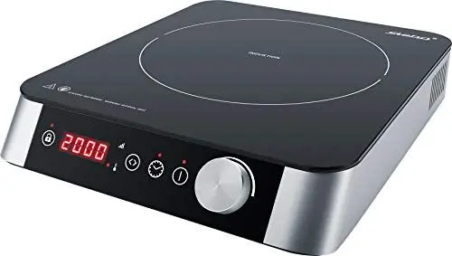 Produktbild: Steba Induktionskochfeld IK 55 | robuste Glas-Keramik-Oberfl?che | praktische Bedienung durch Drehregler | Kochfl?che ? 22 cm | mobil einstzbar | Touch Control | 2000 W