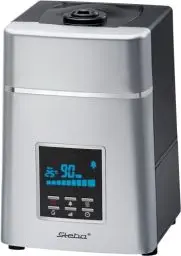 Produktbild: Steba Luftbefeuchter, Ultraschallvernebelung min.180ml/h bis max. 400ml/h, 3 Geschwindigkeitsstufen, 12 Std. Timer, Wassertank 6 Liter, LB 5