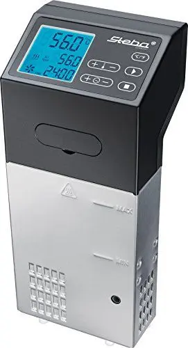Produktbild: Steba SV 100 PROFESSIONAL Sous-Vide Garer Pumpleistung 7.5 L / Min, 1500 W, schwarz, Edelstahl