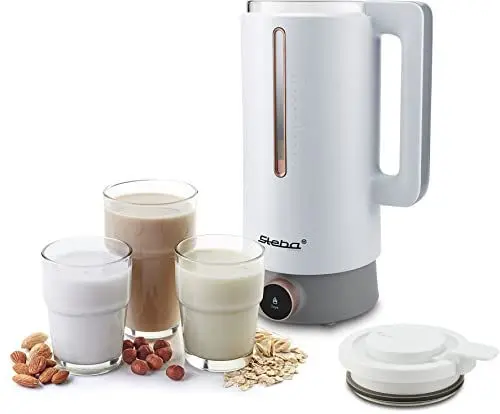 Produktbild: Steba Smoothie Maker, 10 Automatikprogramme, 600 ml Fassungsvermoegen, Hohe Temperaturgenauigkeit, 2 Sicherheitsmikroschalter, OLED-Display, Zeitvorwahl bis 12 h, VDM 2