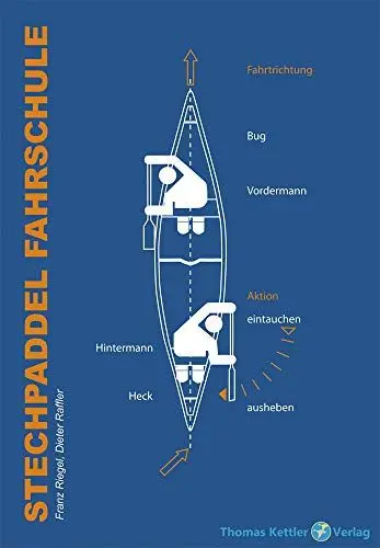 Produktbild: Stechpaddel Fahrschule: Die Grundlagen des Kanadierfahrens (Kanu Praxis: Lehrbuch zum Kanufahren)