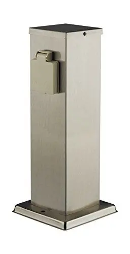 Produktbild: Steckdosen-Säule eckig 2er - (35460)