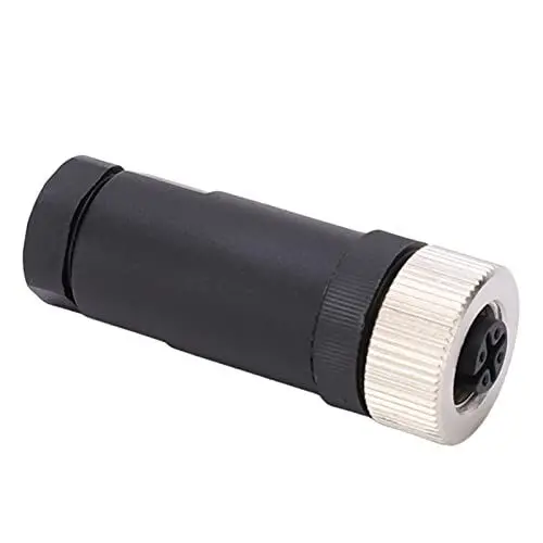 Produktbild: Stecker für NMEA 2000 vor Ort Installierbar, ABS + Metall Stecker für N2K vor Ort Installierbar Stecker für NMEA 2000 N2K vor Ort Installierbar Stecker Außengewinde M12 Buchse 5-polig für Lowrance Net