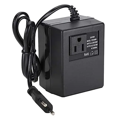 Produktbild: Steckeradapter 300W, Leistungstransformator Spannungswandler AC 220V auf 110V EU AdapterEU (EU Stecker)
