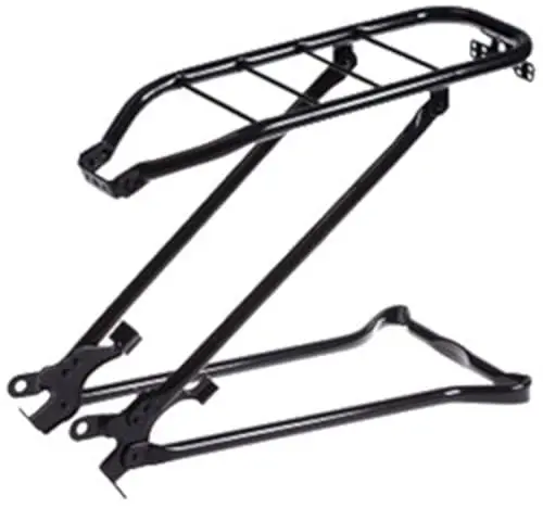 Produktbild: Steco Unisex – Erwachsene Gepäckträger-03380300 Gepäckträger, Schwarz, 28