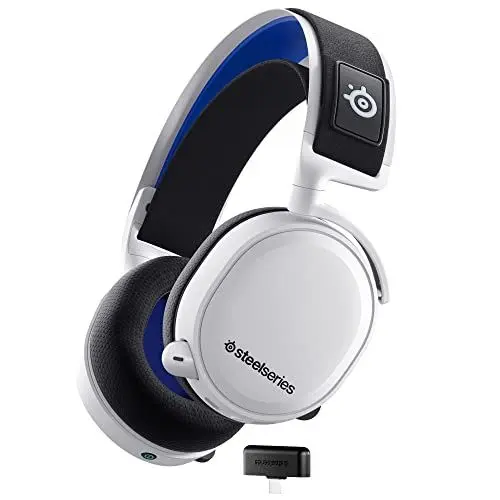 Produktbild: SteelSeries Arctis 7P+ - Wireless Gaming-Headset - Verlustfreie 2,4 GHz-Verbindung - 30 Stunden Akkulaufzeit - Für PS5, PS4, PC, Mac, Android und Switch - Weiß