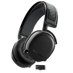 Produktbild: SteelSeries Arctis 7+ - Wireless Gaming-Headset - Verlustfreie 2,4 GHz-Verbindung - 30 Stunden Akkulaufzeit - Für PC, PS5, PS4, Mac, Android und Switch - Schwarz