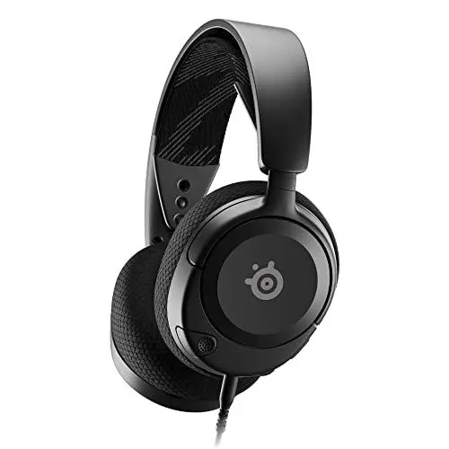 Produktbild: SteelSeries Arctis Nova 1 - Multi-System Gaming-Headset – Hi-Fi-Treiber – 360° Surround-Sound – AirWeave Memory Foam-Ohrpolster – Mikrofon mit Geräuschunterdrückung – PC, PS5, Switch 2, Xbox -Schwarz
