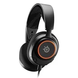 Produktbild: SteelSeries Arctis Nova 3 - Multi-System Gaming-Headset – Hi-Fi-Treiber – 360° Surround-Sound –RGB-Beleuchtung – Memory Foam-Ohrpolster – Ultraleicht – ClearCast Gen 2-Mikrofon – PC, PS5, PS4, Switch