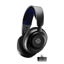 Produktbild: SteelSeries Arctis Nova 4P Wireless – Multi-Platform Gaming-Headset – 360° Surround-Sound – 2,4 GHz High-Speed Wireless – 36 Std. Akkulaufzeit – USB-C – Gen 2-Mikrofon – PS, PC, PSVR 2, Switch